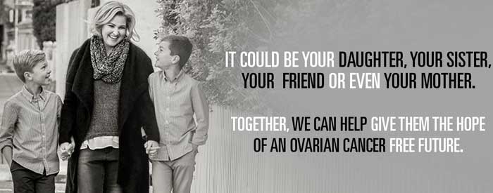 Raise awareness for ovarian cancer